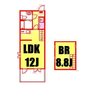 エルム菊名【4階】の間取り
