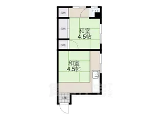伊原文化【2階】の間取り