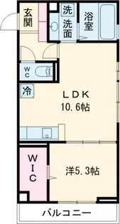 Wing21 I【3階】の間取り