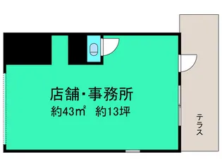 ハイツノブ【1階】の間取り