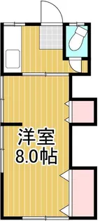 赤間荘【2階】の間取り