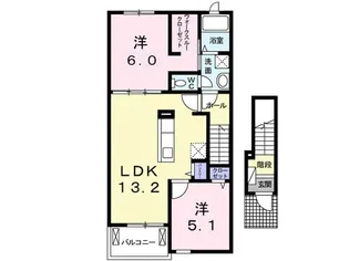 トラスト I【2階】の間取り
