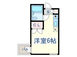 レキシントンミワ【3階】の間取り