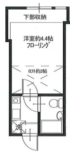 メゾン西野川III【1階】の間取り