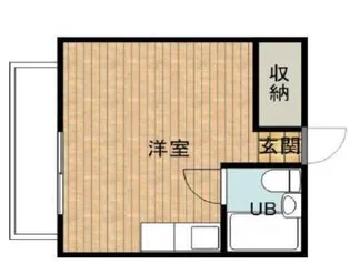 コーポプチIII【3階】の間取り