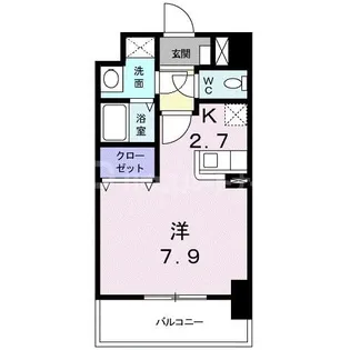 メルヴェーユ【4階】の間取り