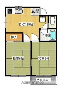 モンシェリー日秀【2階】の間取り