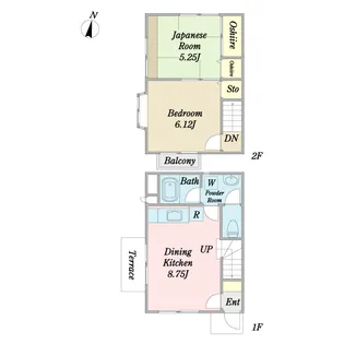 千葉県市川市香取1【一戸建】の間取り