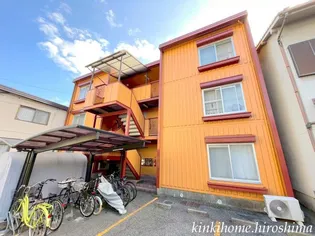 広島県広島市西区三滝町【アパート】の外観