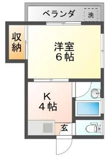 東京都江戸川区北小岩2【マンション】の間取り