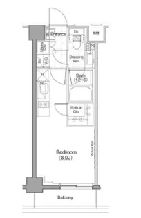 東京都新宿区新宿6【マンション】の間取り