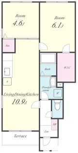 サニーコート花しょうぶ【2階】の間取り