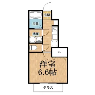 千葉県千葉市緑区鎌取町【アパート】の間取り