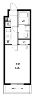 東京都杉並区和田3【マンション】の間取り
