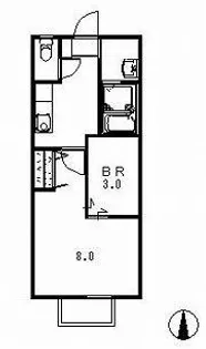 プラスエッジ【2階】の間取り