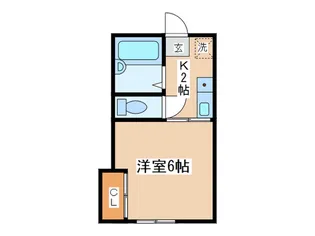 ル・ポール三田【1階】の間取り