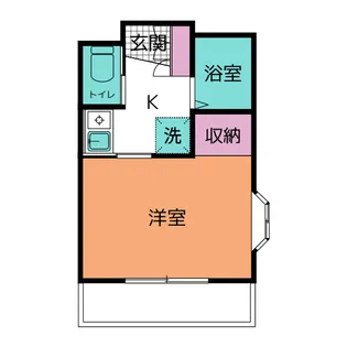 フォンテーヌイン天白【2階】の間取り