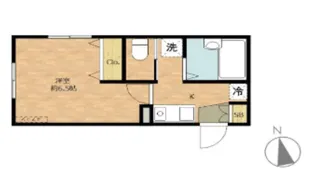 Grace中延【2階】の間取り