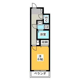 グランドールカシマ【2階】の間取り