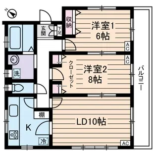 Abode Azabu【1階】の間取り