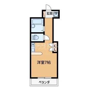 セントリバー5【4階】の間取り