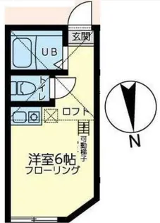 ユナイト大口アダムランバート【1階】の間取り