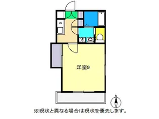 フラワーハウス【1階】の間取り