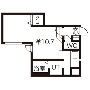 モンターニュアボール【1階】の間取り
