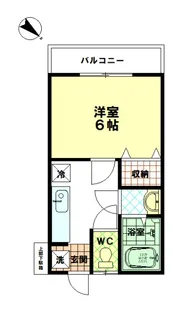 プルメリア【1階】の間取り