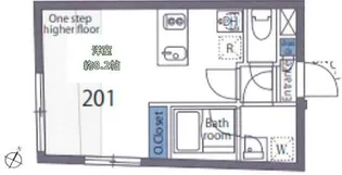 アレッタ笹塚【2階】の間取り