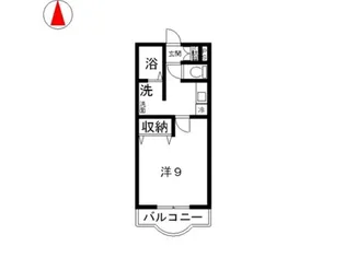 ブロードヒル【4階】の間取り