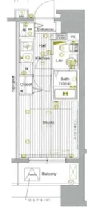 グランド・ガーラ代々木参宮橋【2階】の間取り