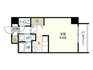 ウイング21中山下II【7階】の間取り