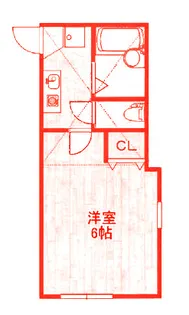 ミラベル三春町【1階】の間取り