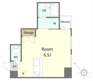 アヴェニール戸越【4階】の間取り
