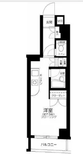 パークウェル世田谷若林【2階】の間取り