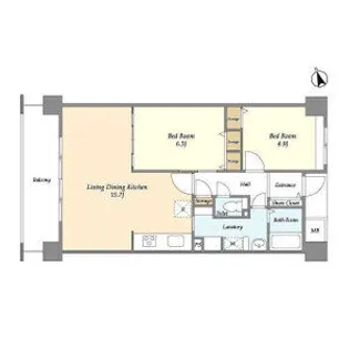 アーバンライフ目白駅前【5階】の間取り