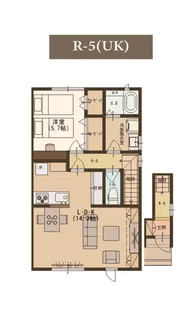 HomesUsonia・前川東Vの間取り