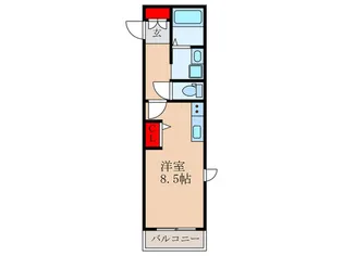 ガ-デンハウス東高円寺【4階】の間取り