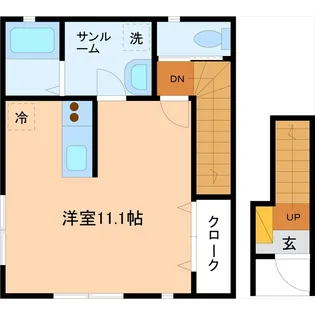 ジョイM2【2階】の間取り