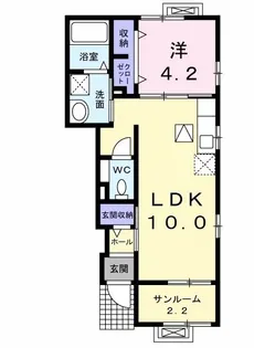 ソフィア・K【1階】の間取り
