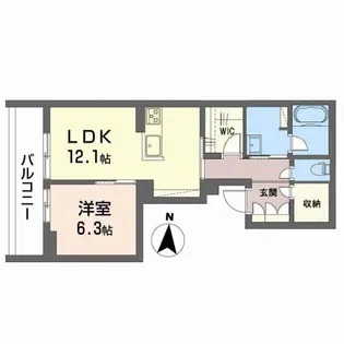 ムライチ・新大江ステージ【2階】の間取り