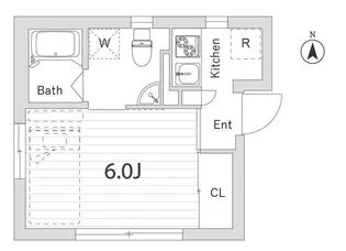 Park Hills下北沢【4階】の間取り