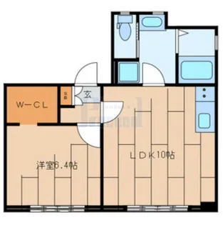 ヴィラ・アモーネス【1階】の間取り