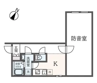 ラシクラス板橋本町【3階】の間取り