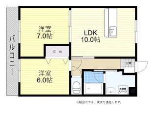 パークタウン畑中ND【1階】の間取り