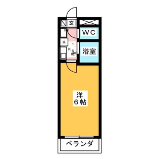 ルネッサンスワン【3階】の間取り