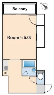 目黒コーポピアネーズ【4階】の間取り