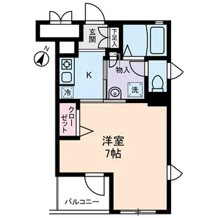 ノーザンハウス【3階】の間取り