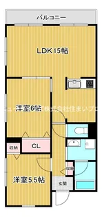 コーポエトワール【6階】の間取り